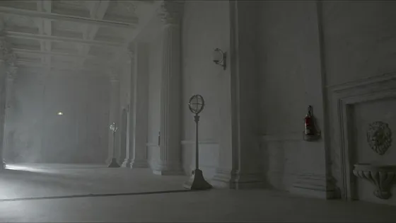 Boy Scouts bankruptcy plan: a marble hall with columns in soft daylight